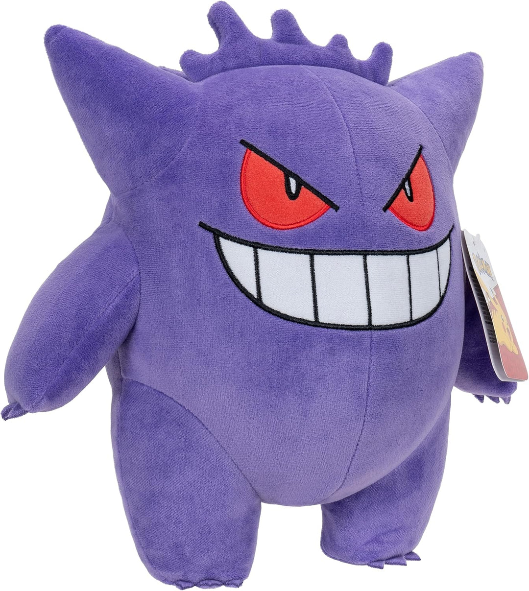Pokémon PKW4465-30cm Plüsch - Gengar, offizielles Plüsch