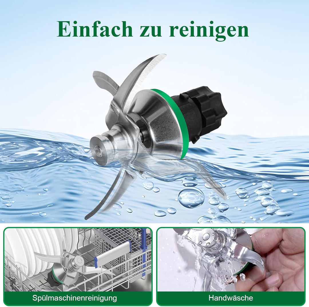 Messer für Vorwerk Thermomix TM5 und Thermomix TM6 /TM7- Edelstahlmesser für Thermоmix Messer TM5 TM
