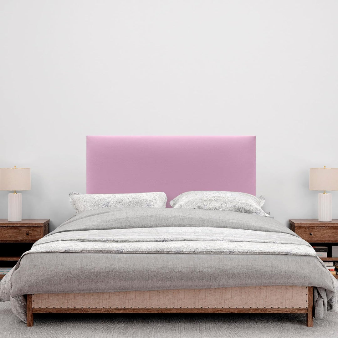DHOME Kopfteil aus Kunstleder oder Stoff AQUALINE Glattes gepolstertes Kopfteil Luxusbett Kopfteil (