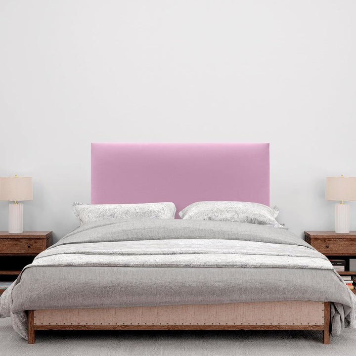 DHOME Kopfteil aus Kunstleder oder Stoff AQUALINE Glattes gepolstertes Kopfteil Luxusbett Kopfteil (