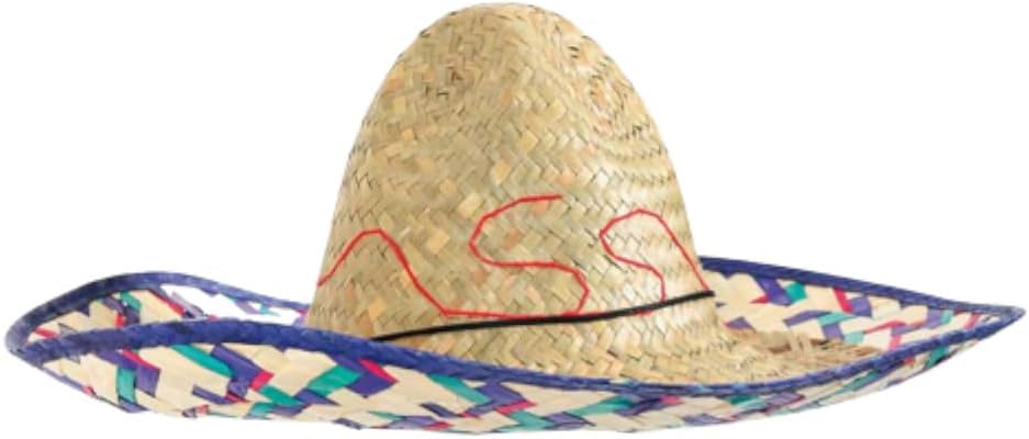 KarnevalsTeufel.de Sombrero Set Mexikanerhüte Mexikohut Strohot Sommerhut verschiedene Sets Multipac