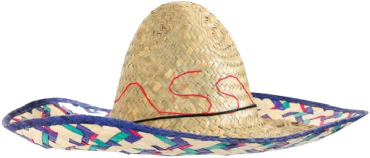 KarnevalsTeufel.de Sombrero Set Mexikanerhüte Mexikohut Strohot Sommerhut verschiedene Sets Multipac