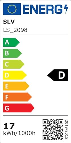 SLV MEDO 60 Leuchte Aluminium/Stahl/PMMA Schwarz