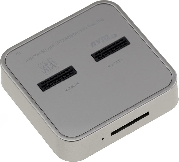 KALEA INFORMATIQUE Docking Station Dock SSD M2 SATA und SSD M.2 PCIe NVMe Verbindung USB 3.2 Gen2 10
