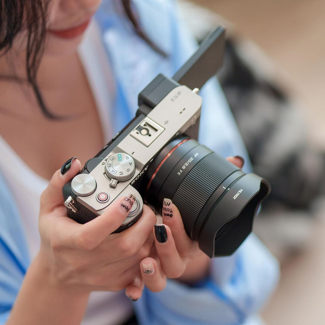 VILTROX AF 20mm F2.8 Air FE Objektiv für Sony E-Mount, 20mm f/2.8 Weitwinkel-Vollformat-Autofokusobj