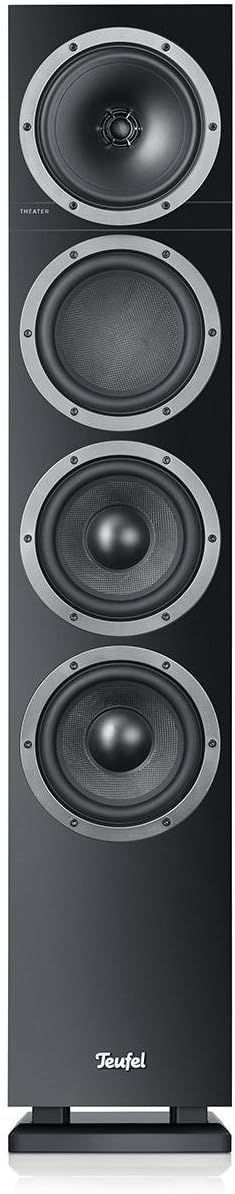 Teufel Theater 500 - HiFi-Stereo-Standlautsprecher Paar, 3-Wege-System, Downfiring Bassreflexsystem,