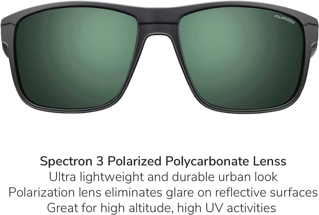 Julbo Herren Abtrünniger Sonnenbrille, Mattes schwarz, Einheitsgrösse