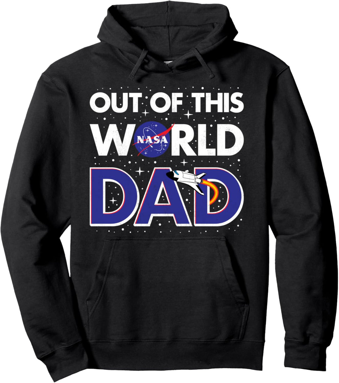 NASA Out Of This World Dad Vatertag Logo Pullover Hoodie