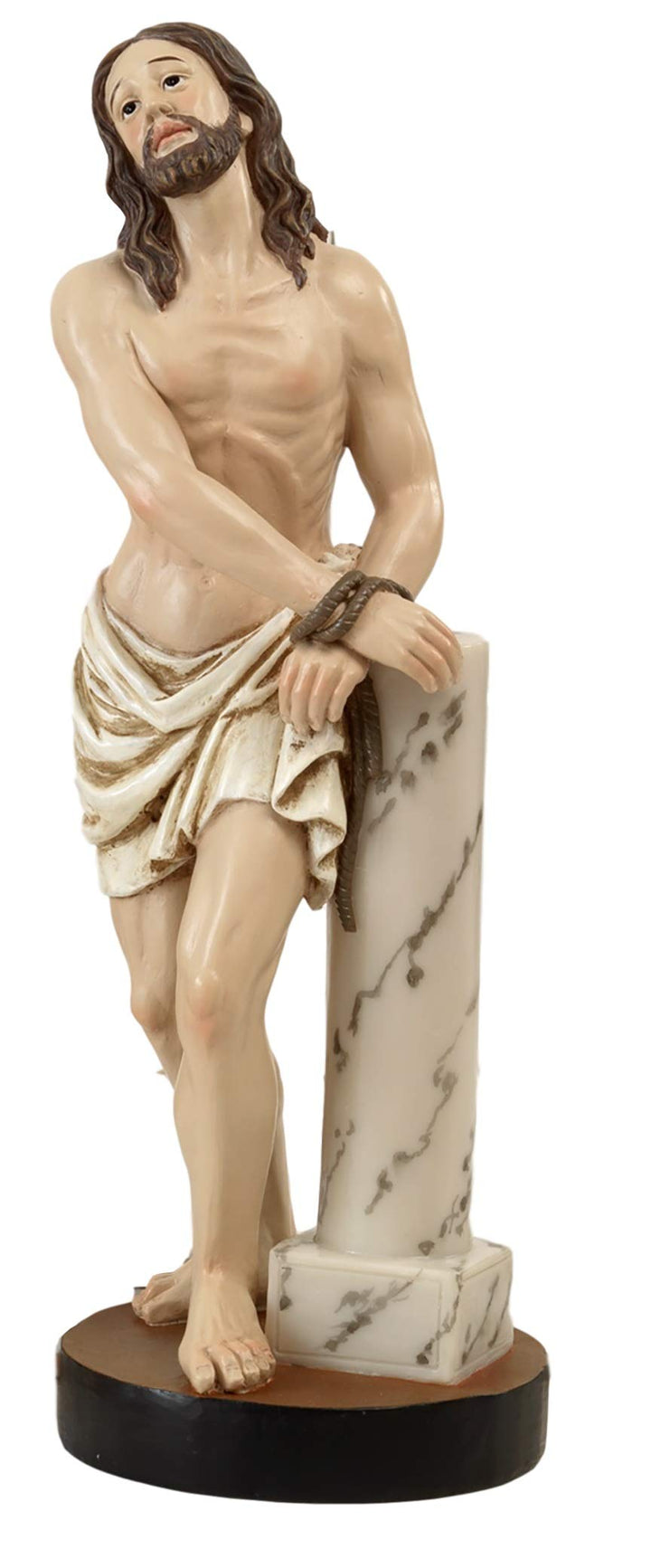 Gesù legato colonna cm.19,50 resina Presepe pasquale by Paben
