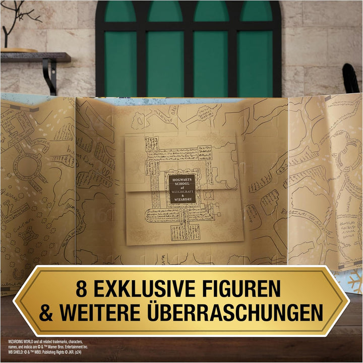 Wizarding World Harry Potter "Die Karte des Rumtreibers" Adventskalender 2024 mit glow-in-the-dark-E