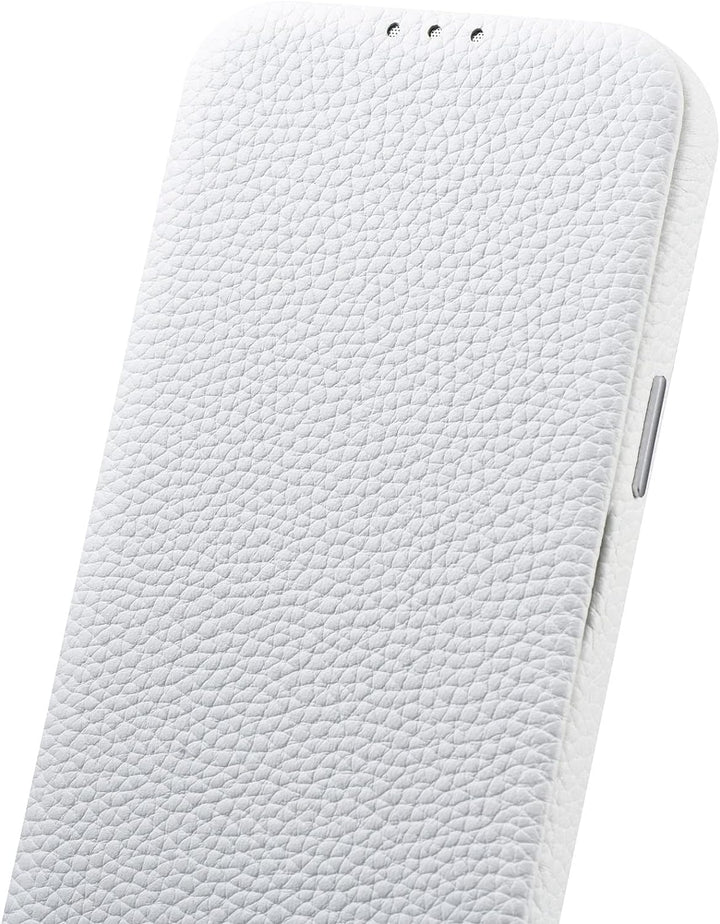 Mobiskin Hülle kompatibel mit Apple iPhone 14 Plus (6,7 Zoll), Handyhülle mit echtem Leder, Case, Sc