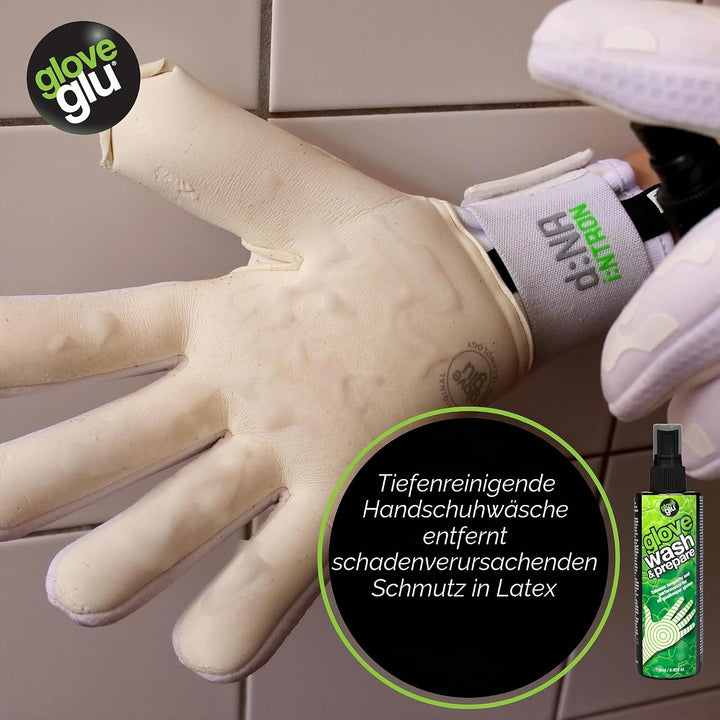 gloveglu Glove Glue Glove Care System Torwarthandschuhe, 120 ml, 3 Stück, 900333, Mehrfarbig, Einhei