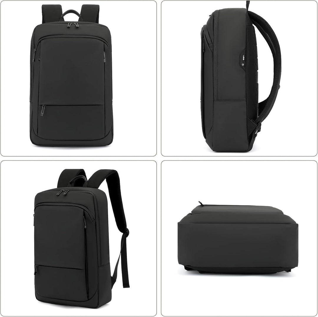 AUGUR Schlank Rucksack für Männer 17 Zoll Laptop Rucksack Leichte wasserdichte Rucksäcke für Reisen/