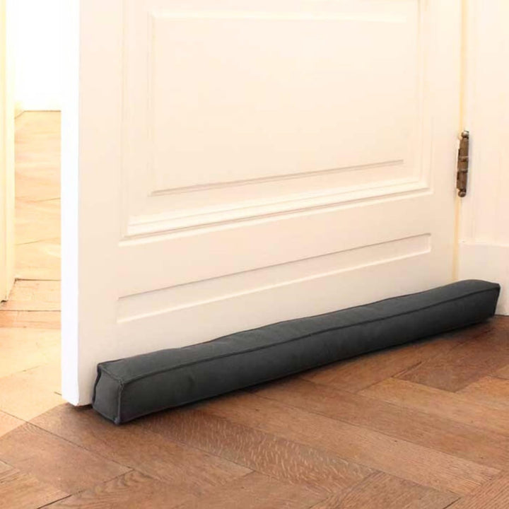 Magnetischer Zugluftstopper für Türen 80cm - Türluftstopper für Schutz - Türbodendichtung Grau - Zug