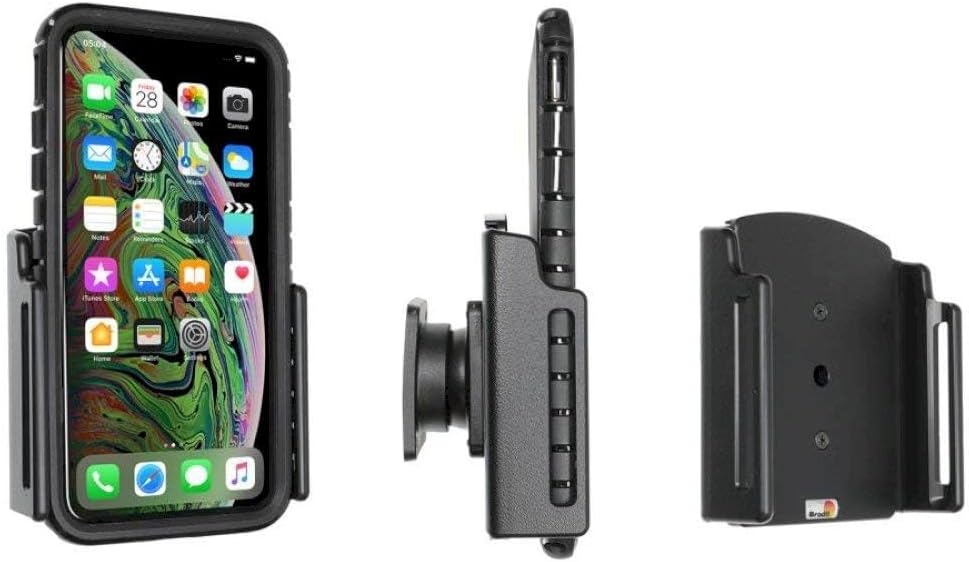Brodit Gerätehalter 711083 | MADE IN SWEDEN | für Smartphones - Apple iPhone 11 Pro Max, iPhone Xs M