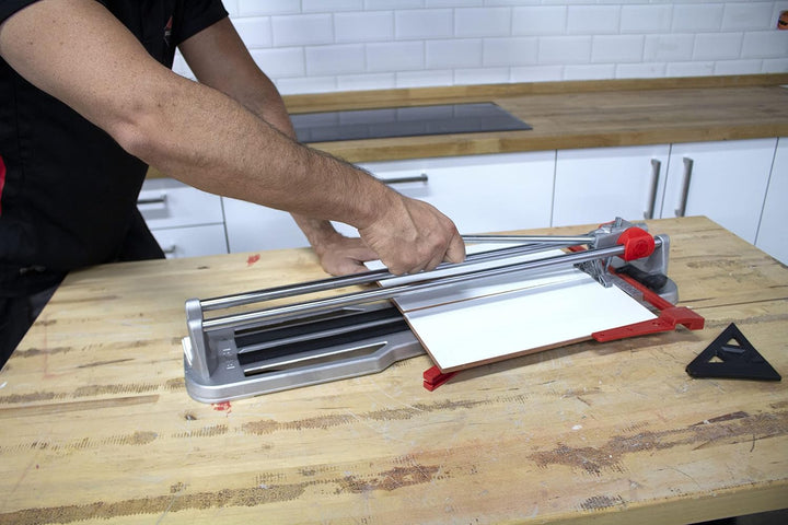Rubi, manueller Fliesenschneider, professioneller Fliesenschneider zum Schneiden von Keramikfliesen,