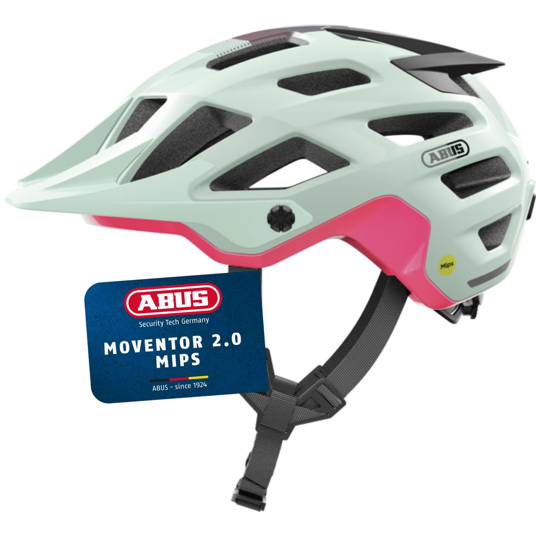 ABUS MTB-Helm Moventor 2.0 MIPS - Fahrradhelm mit Aufprallschutz für den Geländeeinsatz - All-Mounta