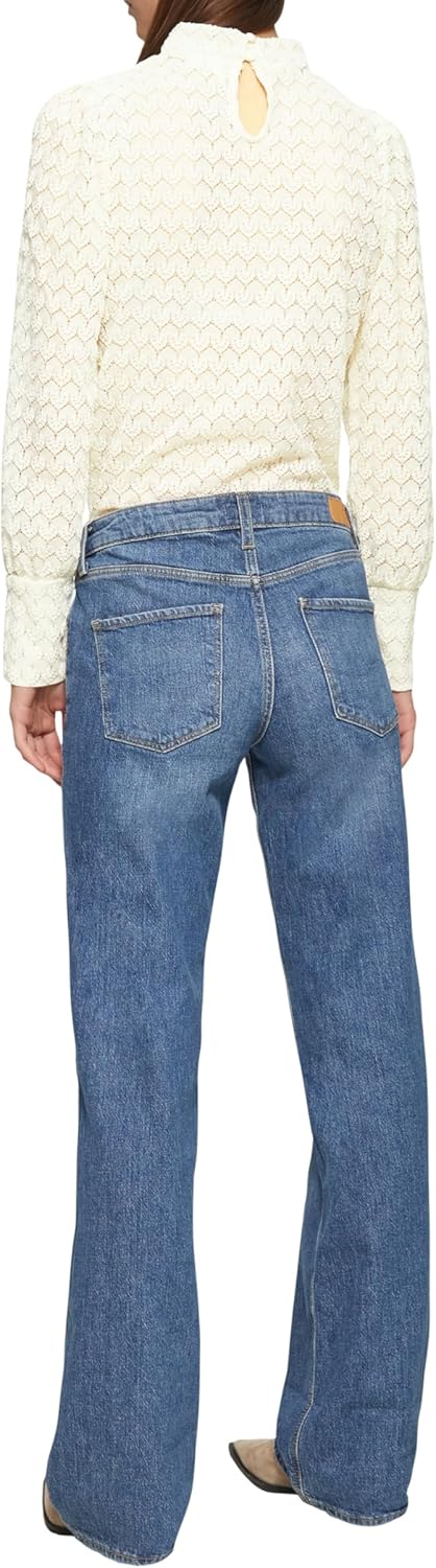 QS Damen 2158339 Langarmshirt mit Strukturmuster XL 0510, XL 0510