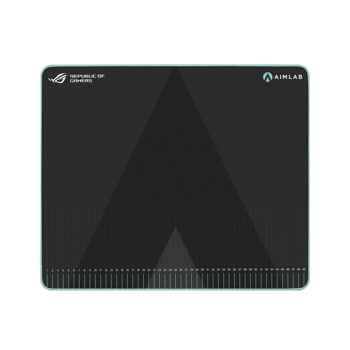 ASUS ROG Hone Ace Aim Lab Edition Gaming Mauspad, 508 x 420 x 3 mm, grosse Grösse, weiches Hybrid-Tu