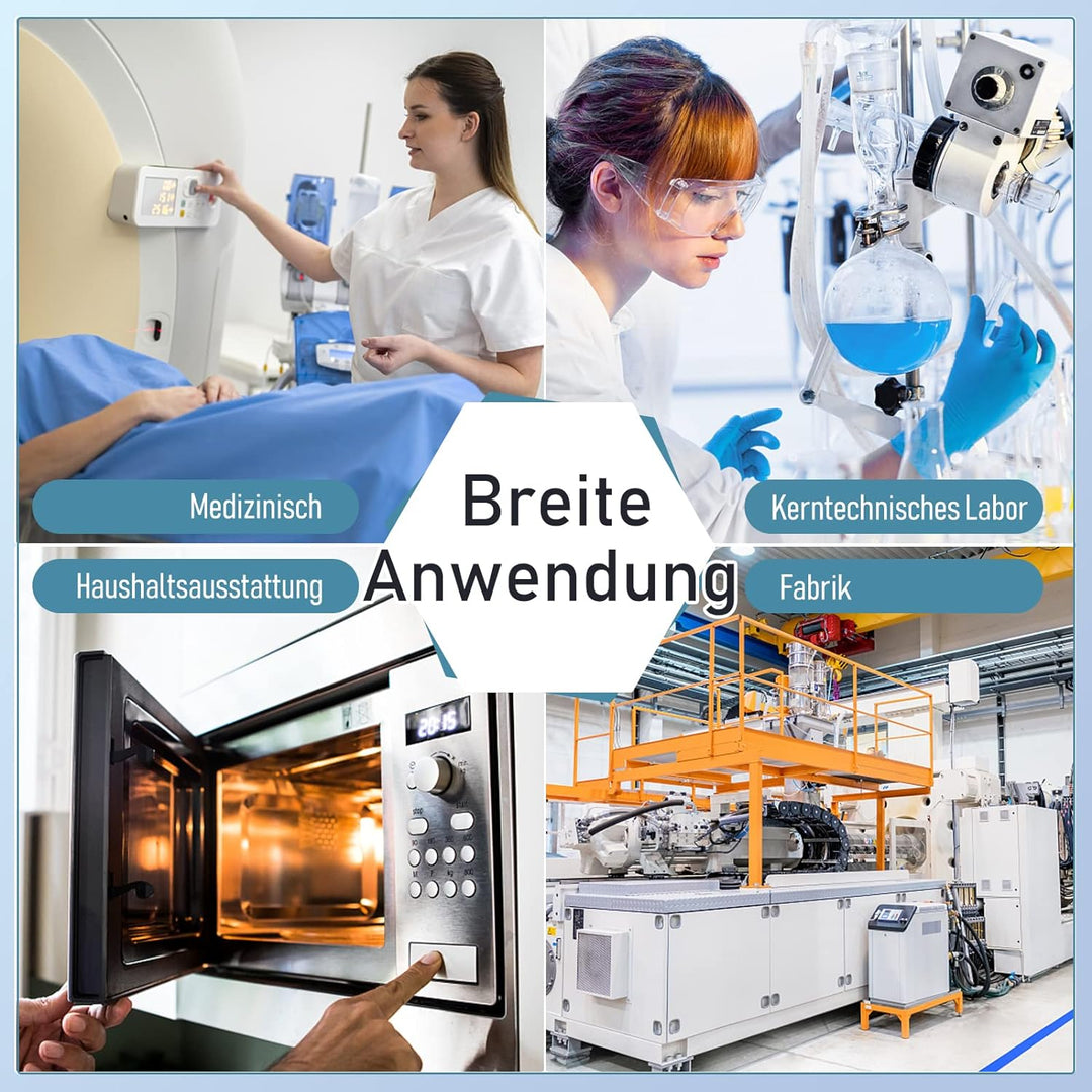 Geigerzähler, FELLAT Nuklear Strahlungsdetektor Dosimeter zur Messung, Beta Gamma Röntgen-Tester, Pr
