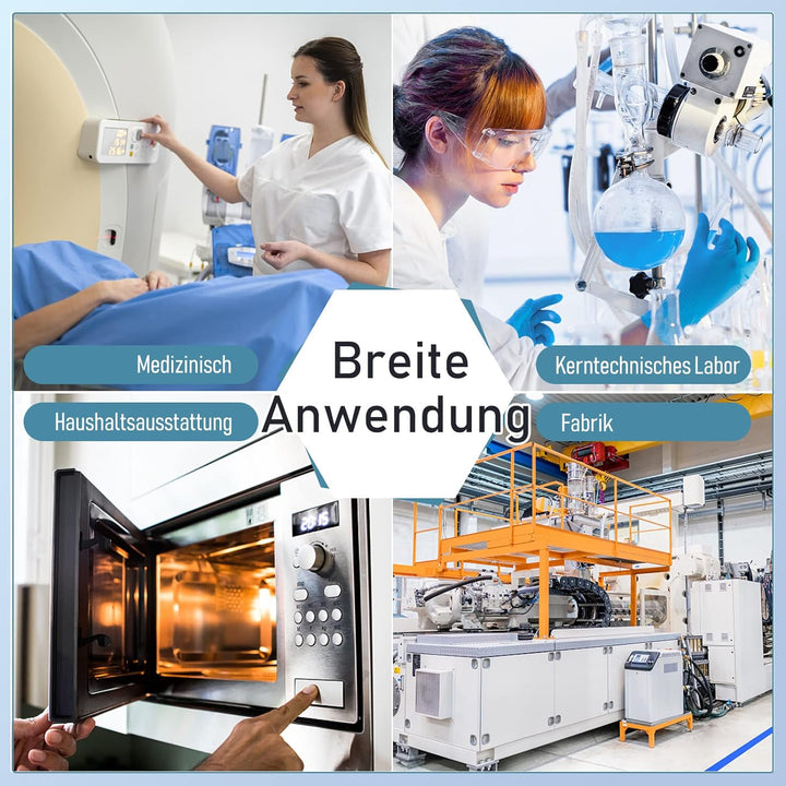 Geigerzähler, FELLAT Nuklear Strahlungsdetektor Dosimeter zur Messung, Beta Gamma Röntgen-Tester, Pr