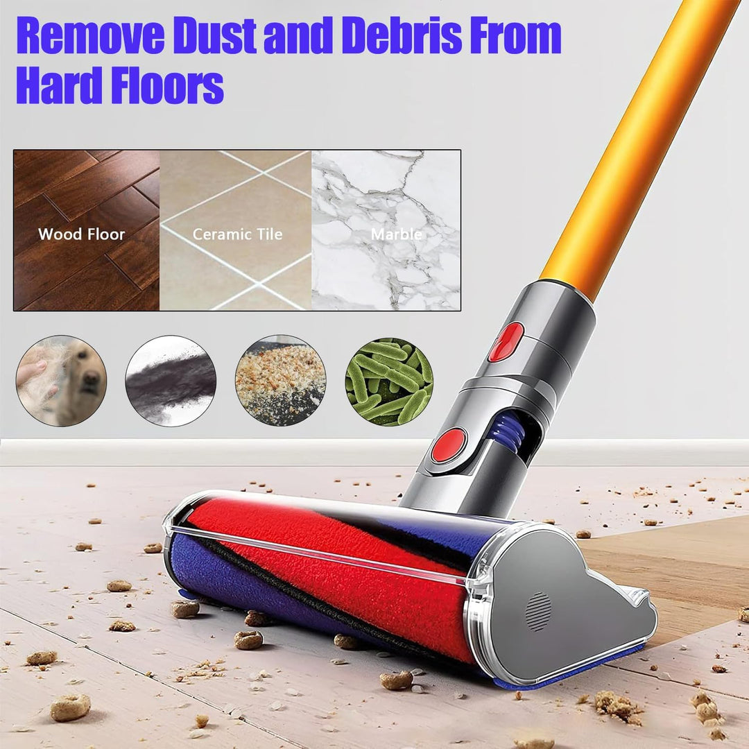 Bürste Ersatzbürste für Dyson V6 V7 V8 V10 V11 Ersatzteile, Softwalze für Dyson Staubsauger Zubehör