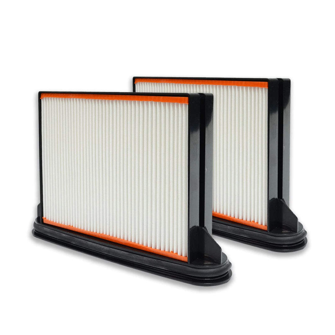 PUREBURG 2er Pack Ersatz Polyester Plissee Filter kompatibel mit Bosch Professional GAS25 GAS 25 GAS