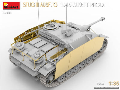 Mini Art 550035388 MiniArt 35388 1:35 Dt. STUG III AUSF.G 1945 Alkett-originalgetreue Nachbildung, M