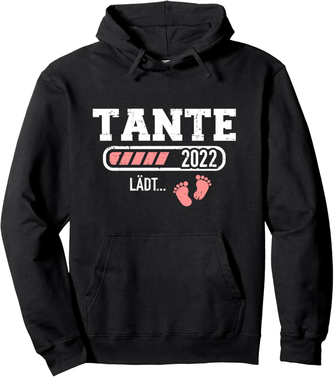 Tante 2022 lädt Schwangerschaft verkünden Pullover Hoodie