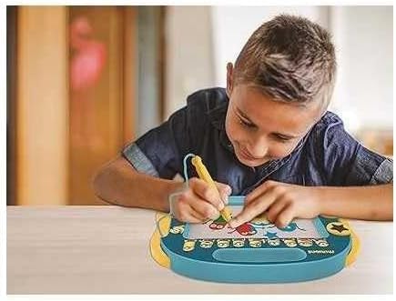 Lexibook CRDINO550 Dinosaur Magische magnetische Zeichentafel, Magnettafel für Kinder, künstlerische