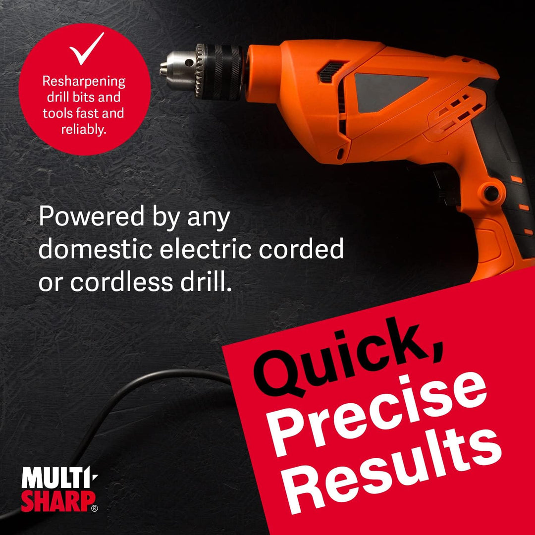 Multi-Sharp 2001 Universal-Bohrer- und Werkzeugschleifgerät, 3-13 mm Durchmesser (für: HSS-Bohrer, H