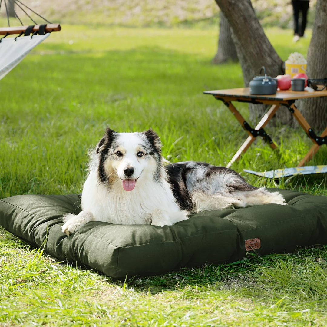 BEDSURE Hundekissen Grosse Hunde waschbar - 91x68cm hundematratze wasserdicht L für grosse, mittelgr