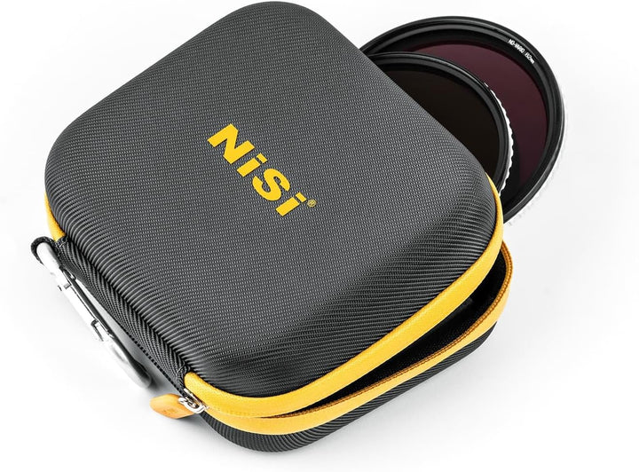 NiSi Caddy II Round Filtertasche Filter Pouch - Filter Tasche für 8 Zirkulare Filter bis zu Max 95 m