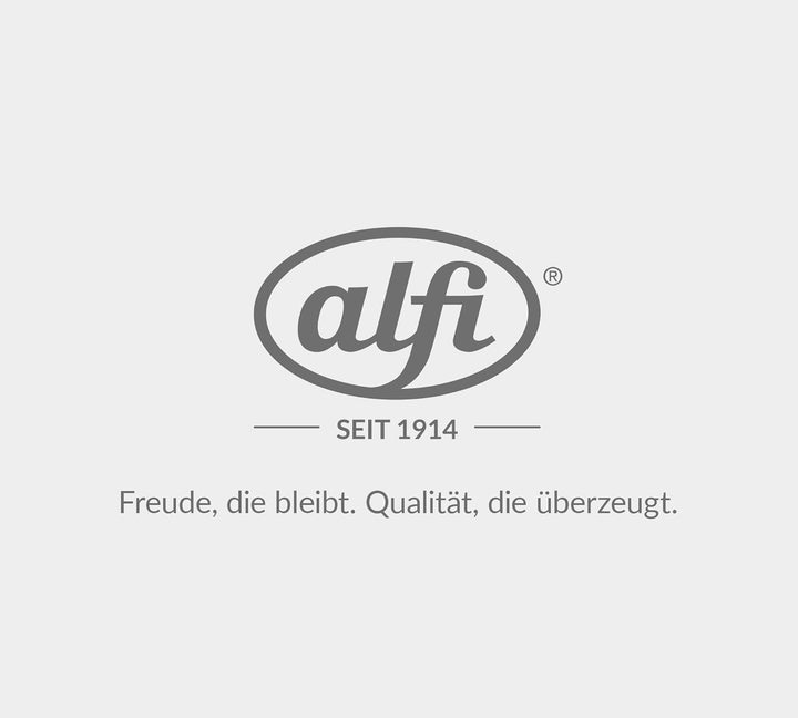 alfi 1935011100 Isolierkanne Dan Tea Kunststoff 1.0 l, weiss mit Teefilter Transparent, mit Teefilte