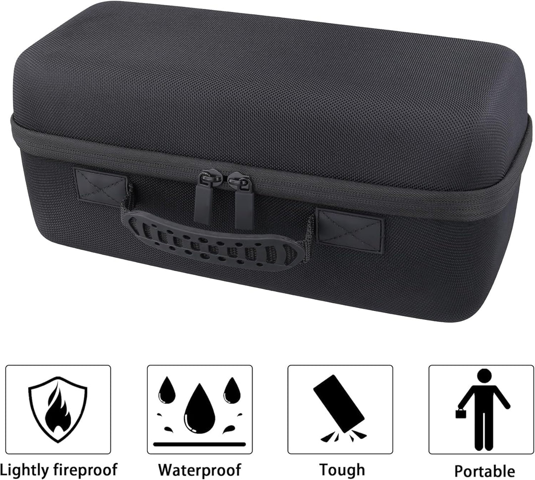 co2CREA Hart Reise Schutz Hülle Etui Tasche für Anker SOLIX C300 DC Powerbank Powerstation 300W Outd