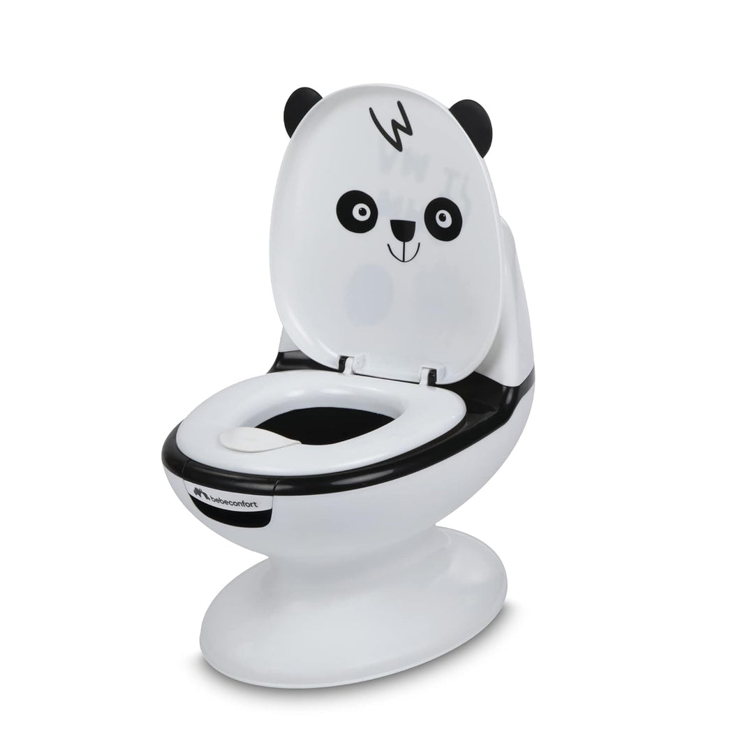 Bebeconfort Toilettensitz in Minigrösse für Kinder, Toilette fürs Töpfchentraining mit süssem Panda,