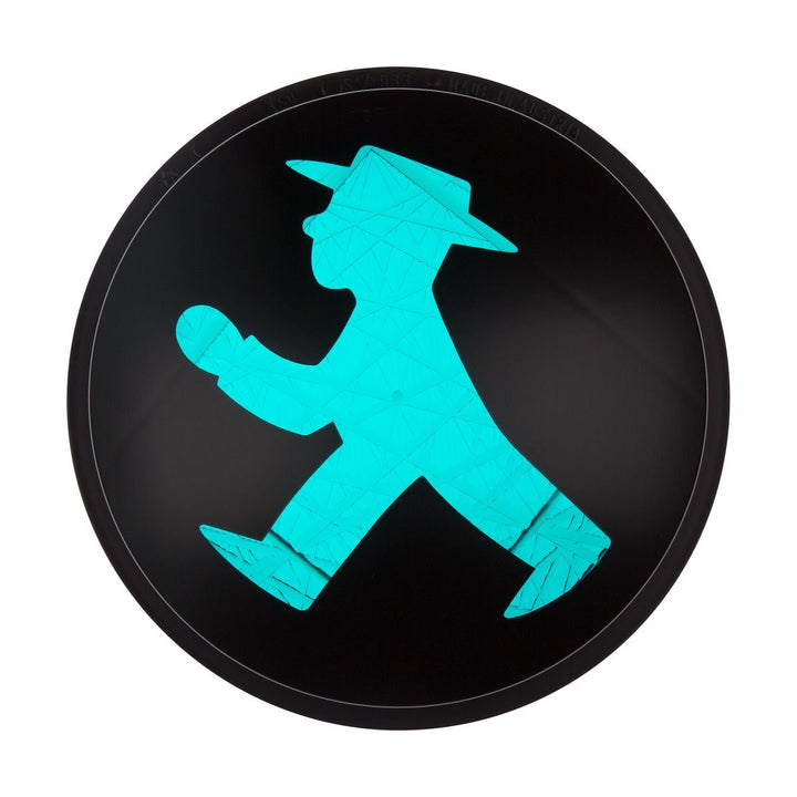 AMPELMANN Ersatzglas aus Kunstoff - Ampelglas Geher gruen