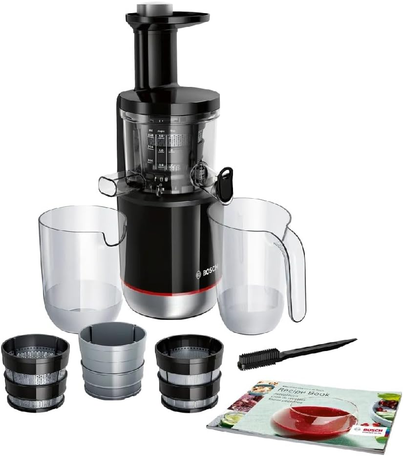 Bosch Entsafter SlowJuicer VitaExtract MESM731M, vitaminschonendes Entsaften, sehr leise, leichte Re