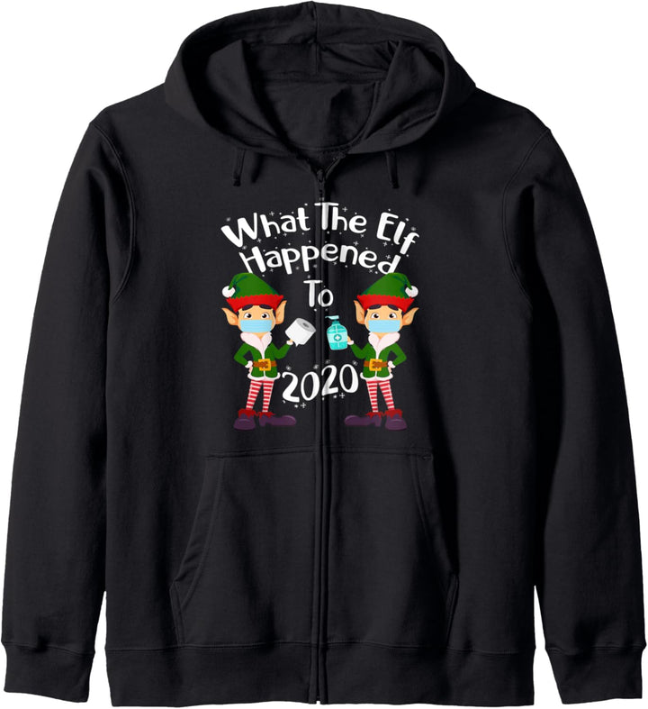 Was der Elf mit 2020 passiert ist - Lustige Weihnachten Kapuzenjacke