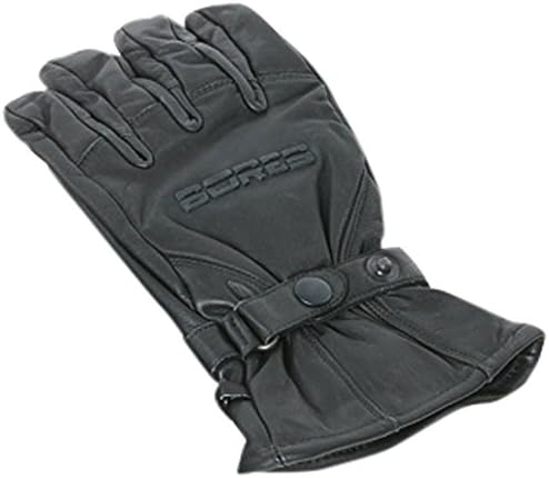 Bores Classico Motorradhandschuhe, Aniln Rindsleder, Schwarz, Grösse 7