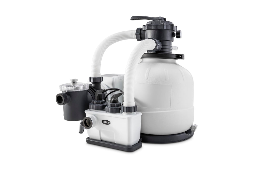 Intex – 230 V Sandfilterpumpe & Saltwater System CG-26676
