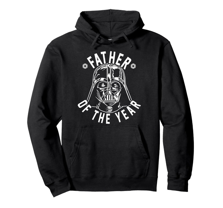 Star Wars Darth Vader Father Of The Year Helmet Portrait Pullover Hoodie