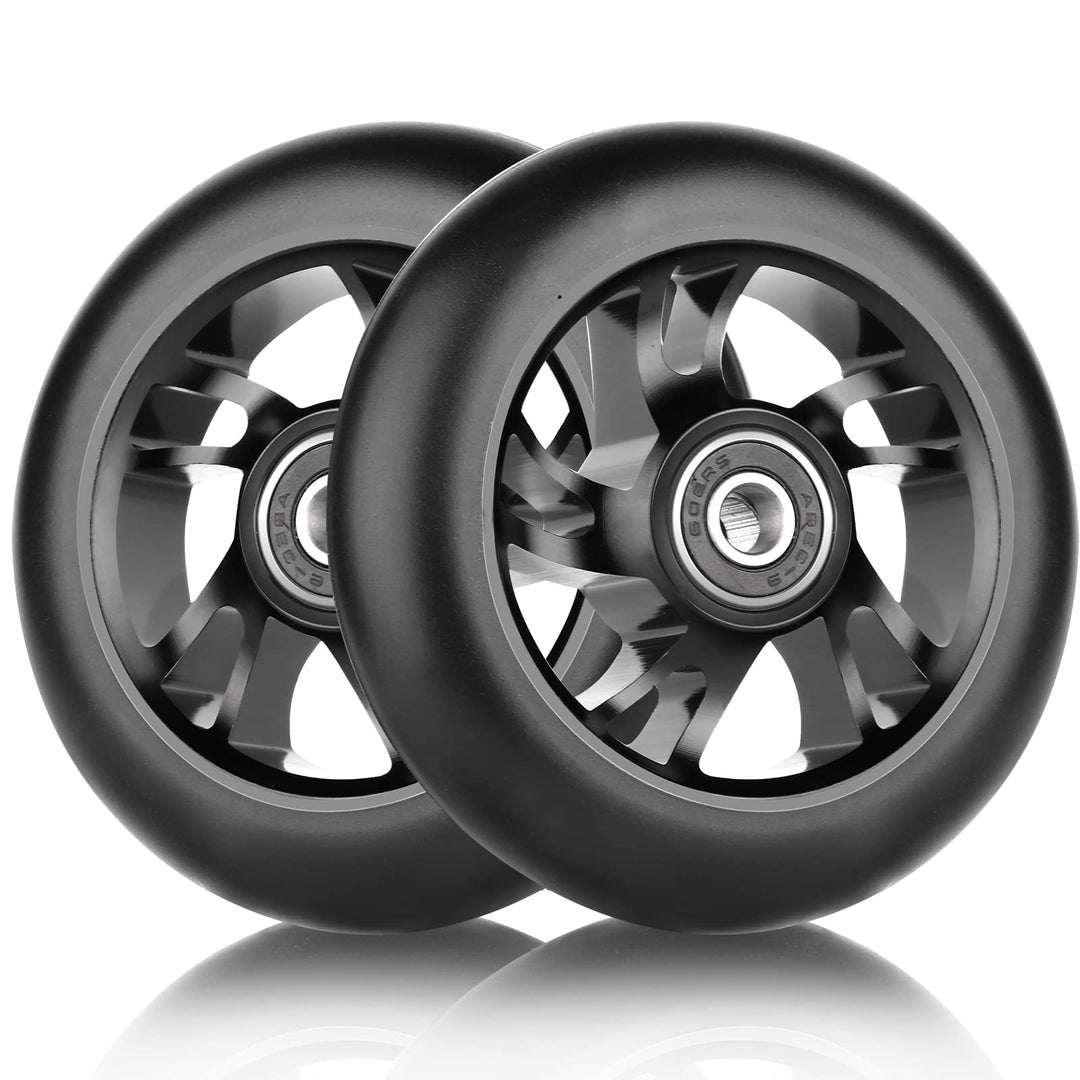 DBREAKS Stunt Scooter Rollen, 2 Stück Scooter Ersatzräder, 120mm Scooter Räder mit ABEC, 9 Kugellage