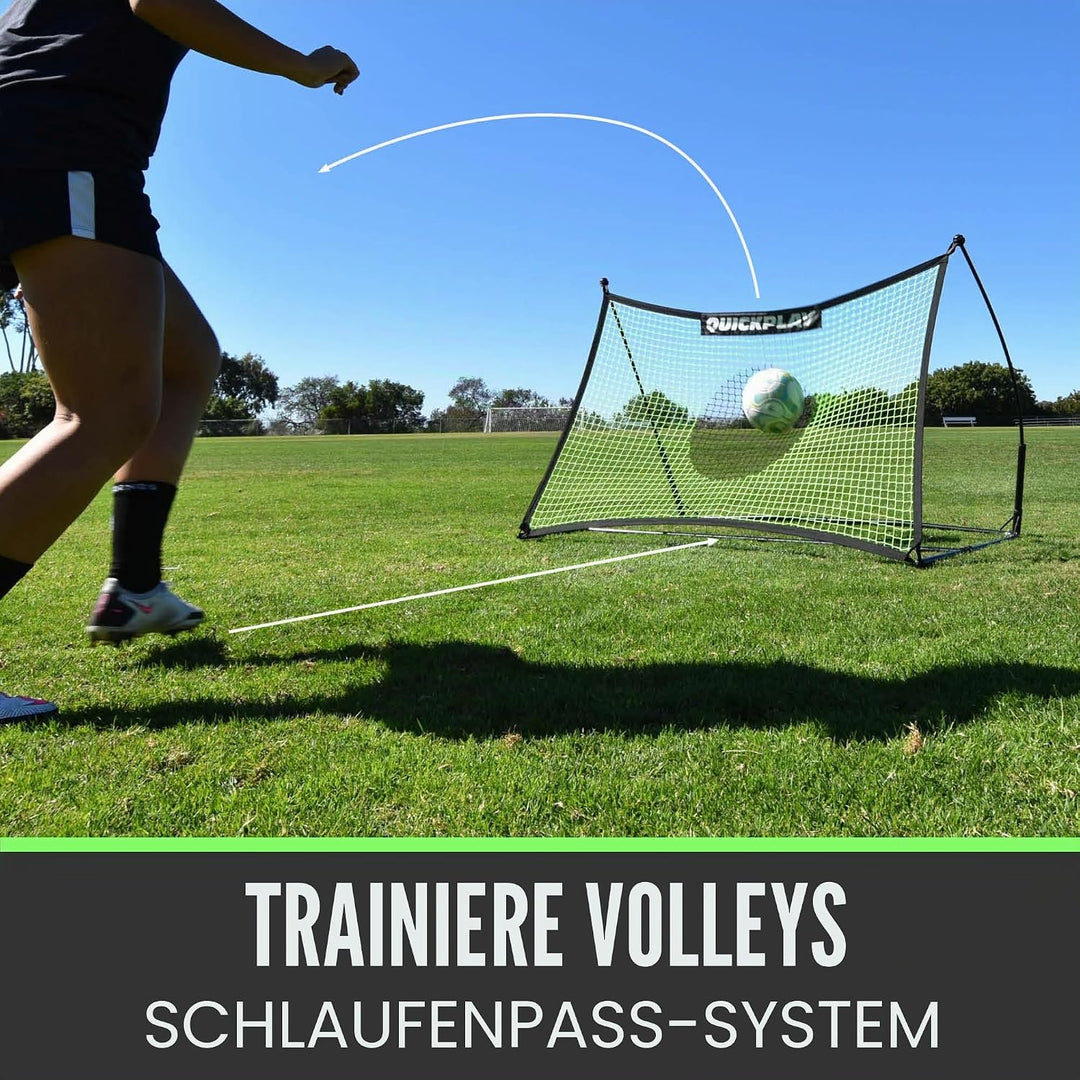 QUICKPLAY Spot Target TEKKERS Fussball-Rebounder, perfekt für Team- oder Solo-Fussballtraining 1) 1,