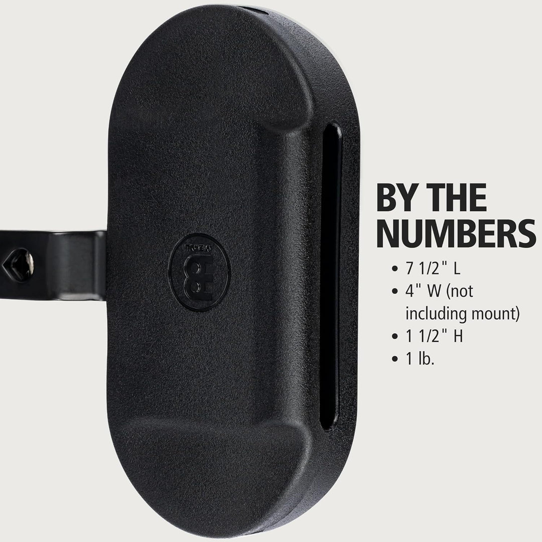 MEINL Percussion High Pitch Block - Black (MPE3BK) Höher Klang, Höher Klang