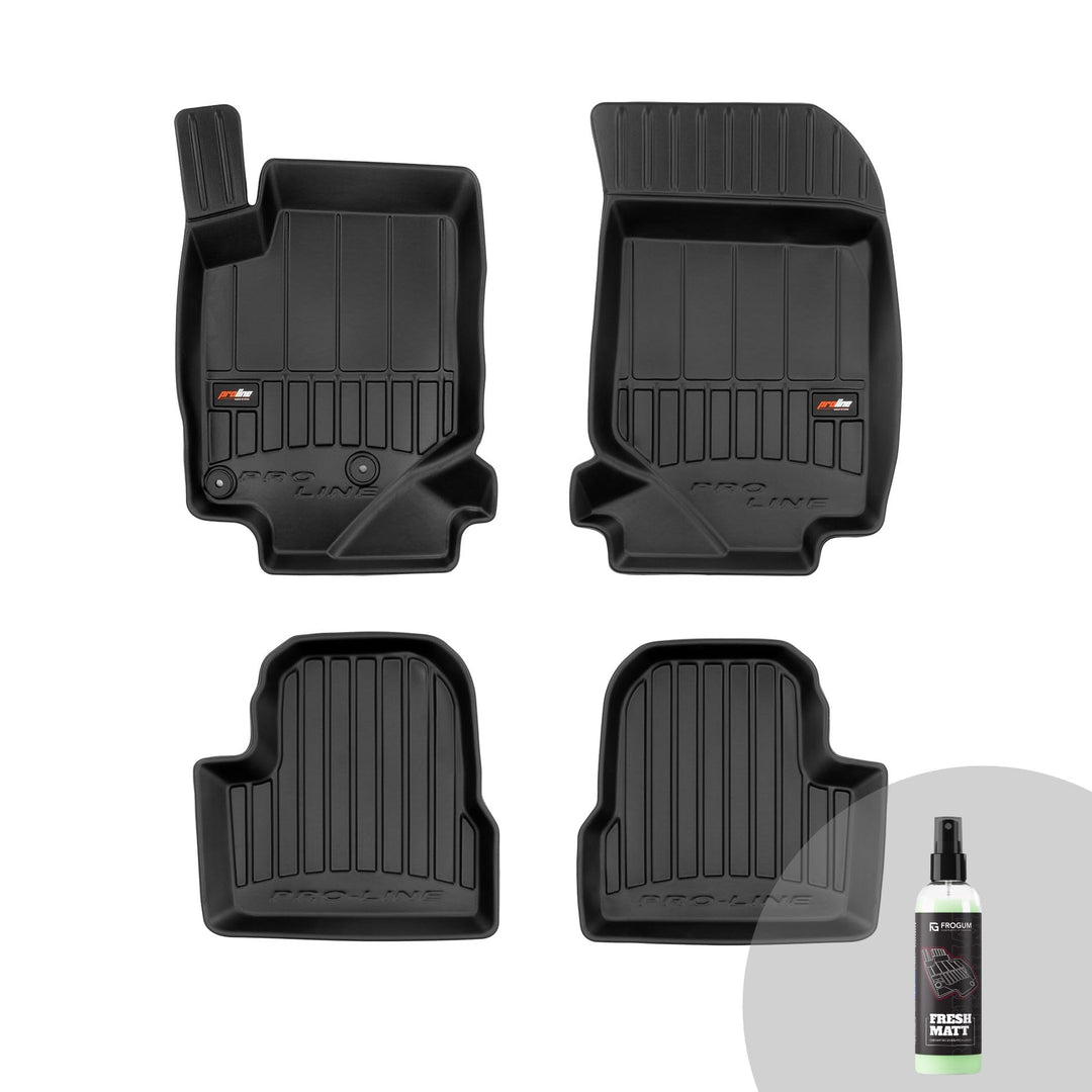 FROGUM ProLine 3D Gummimatten Exklusiven Auto Fussmatten Autofussmatten für Opel Corsa F ab 2019, fü