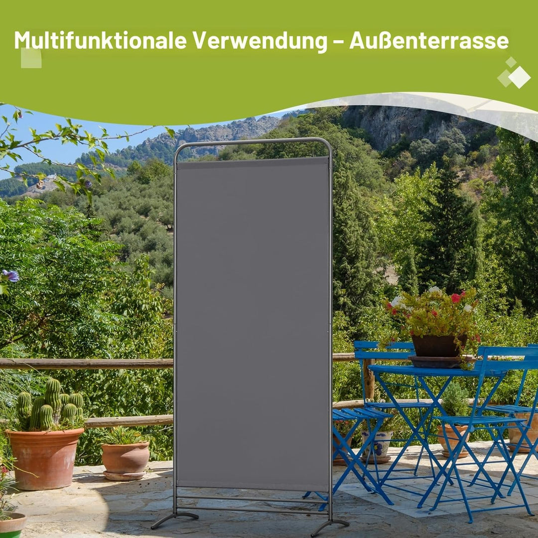 Angel Living Paravent 1 Teilig Klappbar Raumteiler Freistehend Sichtschutzwand Raumteiler Stellwand
