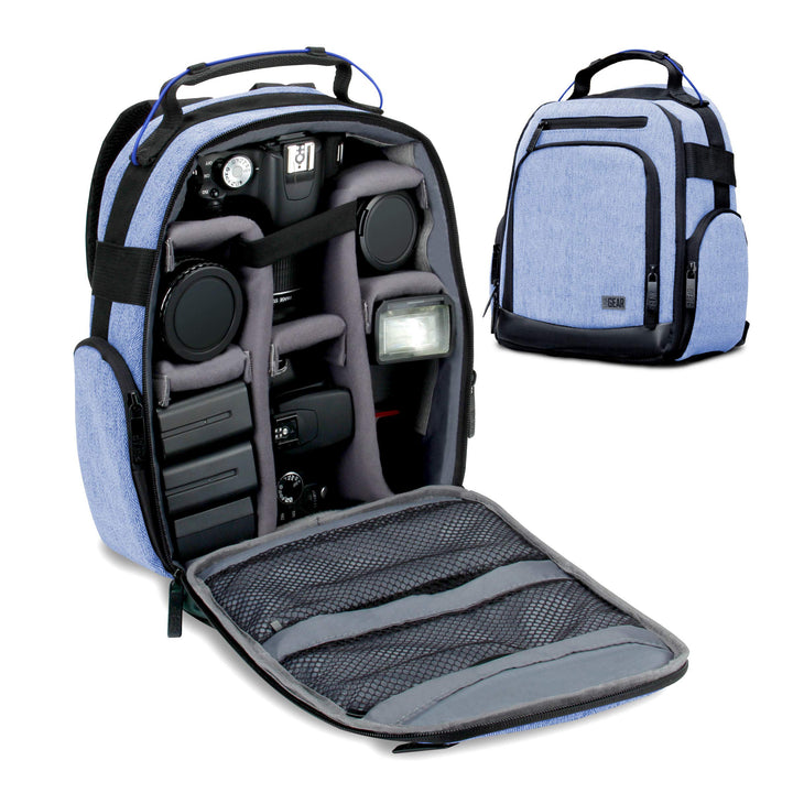 USA Gear DSLR Kamerarucksack, Kameratasche, Kamera Fotorucksack für Spiegelreflexkamera mit Kundenge