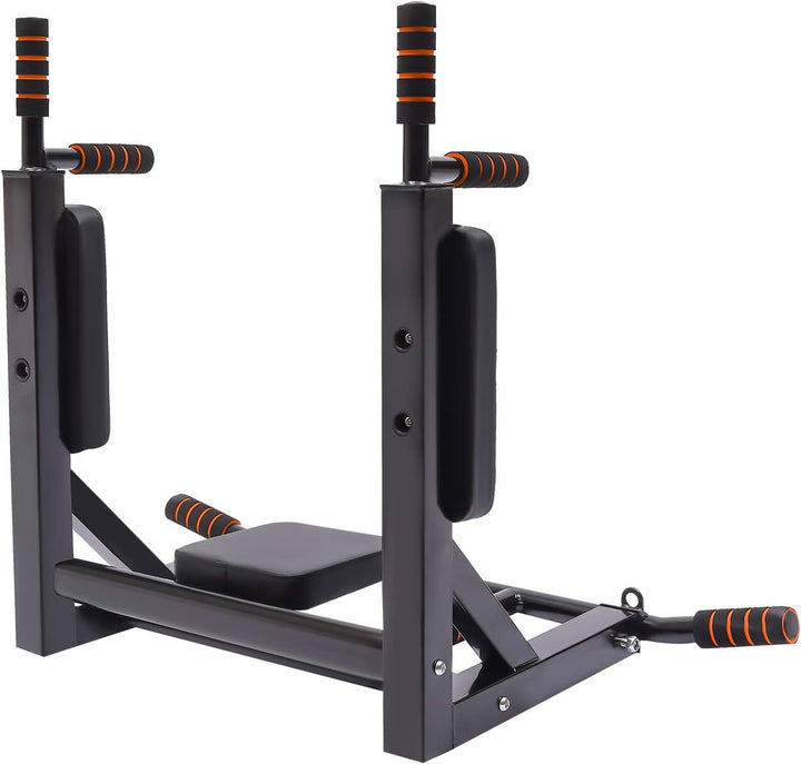 An der Wand befestigte Pull-Up Bar,Multifunktionale Dip Station Wandmontage,Wandmontierte Dip Statio