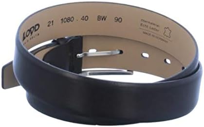 LLOYD Men's Belts Gürtel Herrengürtel Ledergürtel Schwarz 2599 W85 Braun, W85 Braun